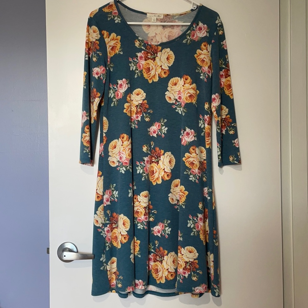 Skylee Knit Dress by Nine Britton. Size Small.